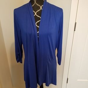 AB Studio Open Front Cardigan